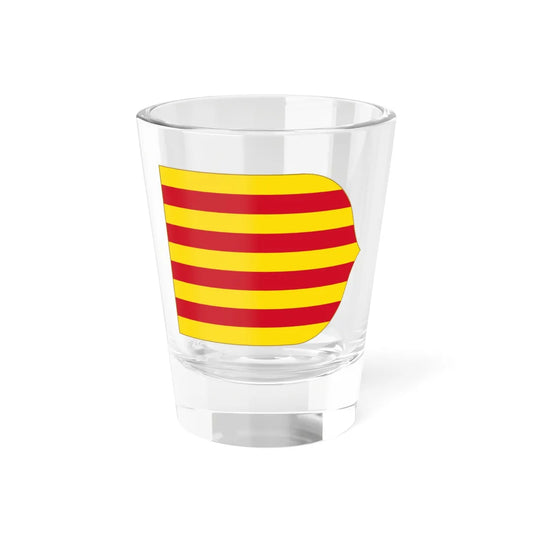 Royal Banner of Aragon (Spain) Shot Glass 1.5oz 1.5oz - Go Mug Yourself