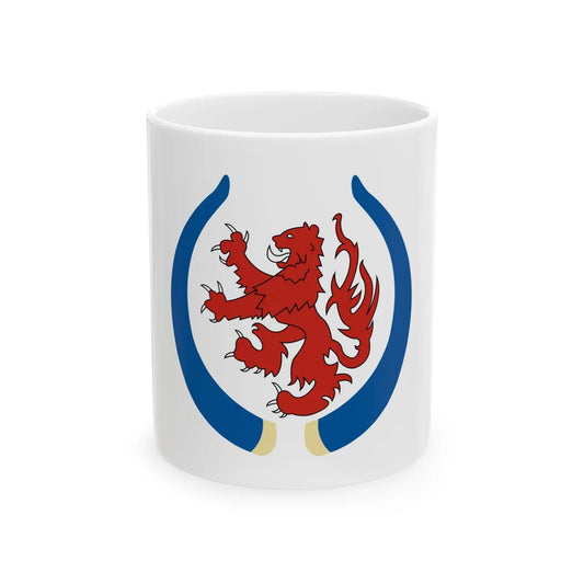 Royal banner of Brankovic family (Serbia) White Coffee Mug 11oz - Go Mug Yourself