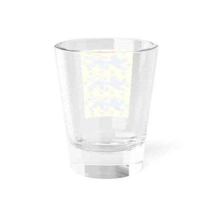 Royal Banner of Denmark 14th Century (Denmark) Shot Glass 1.5oz - Go Mug Yourself