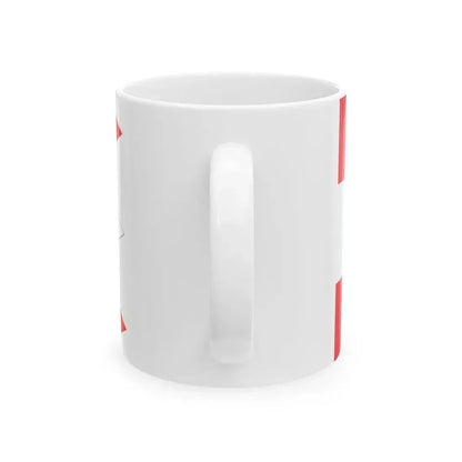 Royal Banner of Jan III Sobieski (Lithuania) White Coffee Mug - Go Mug Yourself