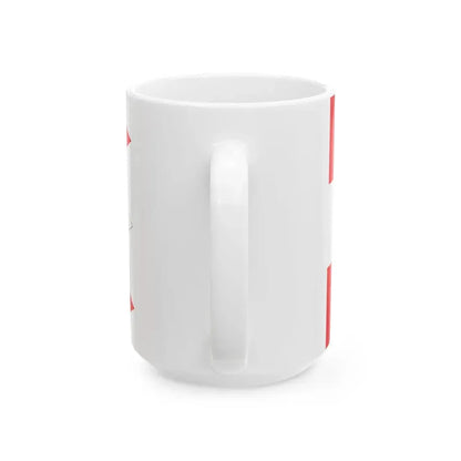 Royal Banner of Jan III Sobieski (Lithuania) White Coffee Mug - Go Mug Yourself