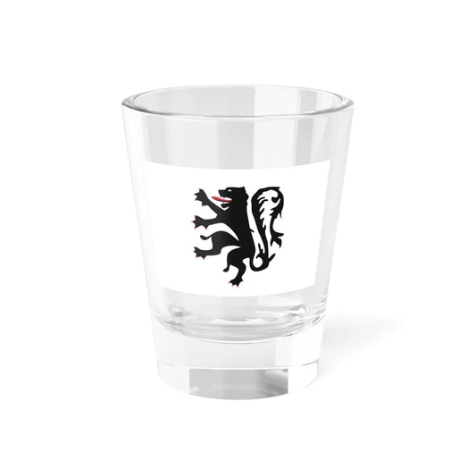 Royal banner of Jean de Bethencourt (Spain) Shot Glass 1.5oz 1.5oz - Go Mug Yourself
