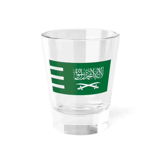 Royal Banner of Saudi Arabia 1938-1953 (Saudi Arabia) Shot Glass 1.5oz 1.5oz - Go Mug Yourself