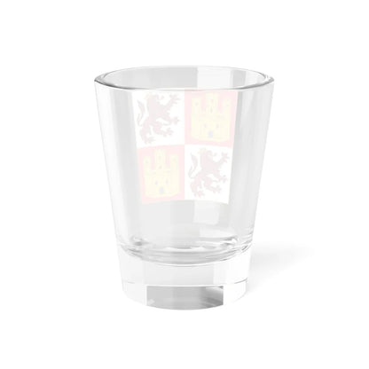 Royal Banner of the Crown of Castille 15th Century Style-Variant (Spain) Shot Glass 1.5oz - Go Mug Yourself