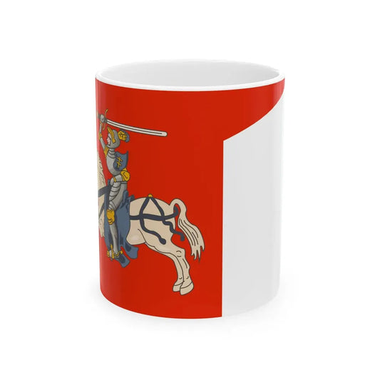 Royal banner of the Grand Duchy of Lithuania (Lithuania) White Coffee Mug 11oz - Go Mug Yourself