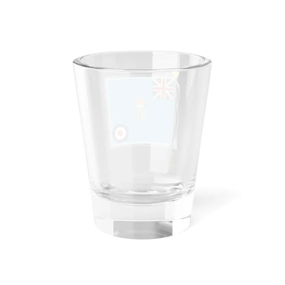 Royal Banner RAF King Charles III with St. Edwards crown (United Kingdom) Shot Glass 1.5oz - Go Mug Yourself