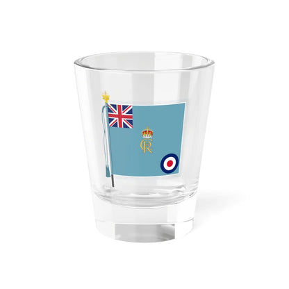 Royal Banner RAF King Charles IIIs (United Kingdom) Shot Glass 1.5oz 1.5oz - Go Mug Yourself