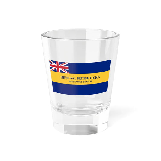 Royal British Legion Standard Easingwold Branch (United Kingdom) Shot Glass 1.5oz 1.5oz - Go Mug Yourself