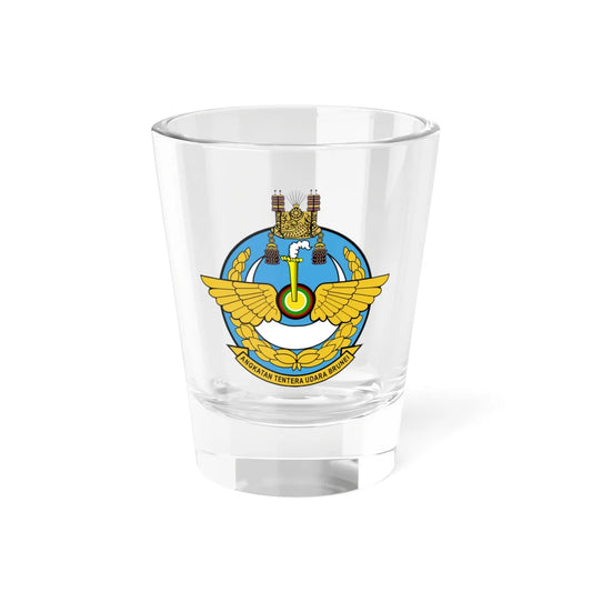Royal Brunei Air Force emblem (Brunei) (Coat of Arms) Shot Glass 1.5oz 1.5oz - Go Mug Yourself