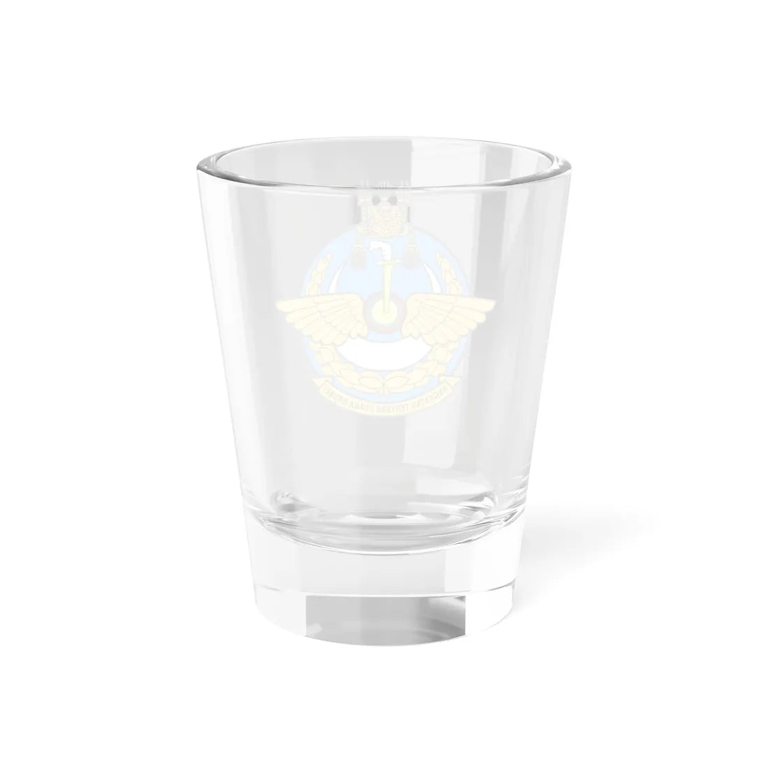 Royal Brunei Air Force emblem (Brunei) (Coat of Arms) Shot Glass 1.5oz - Go Mug Yourself