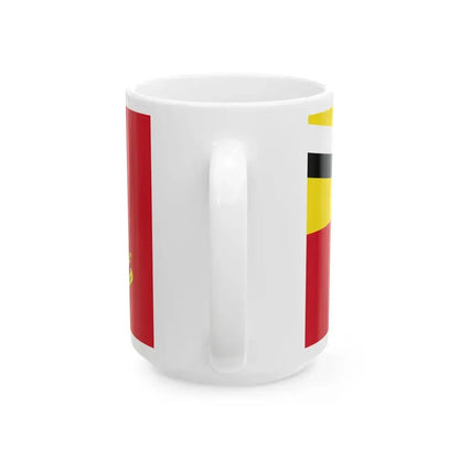 Royal Brunei Land Force RBLF - Tentera Darat Diraja Brunei TDDB ensign (Brunei) White Coffee Mug - Go Mug Yourself