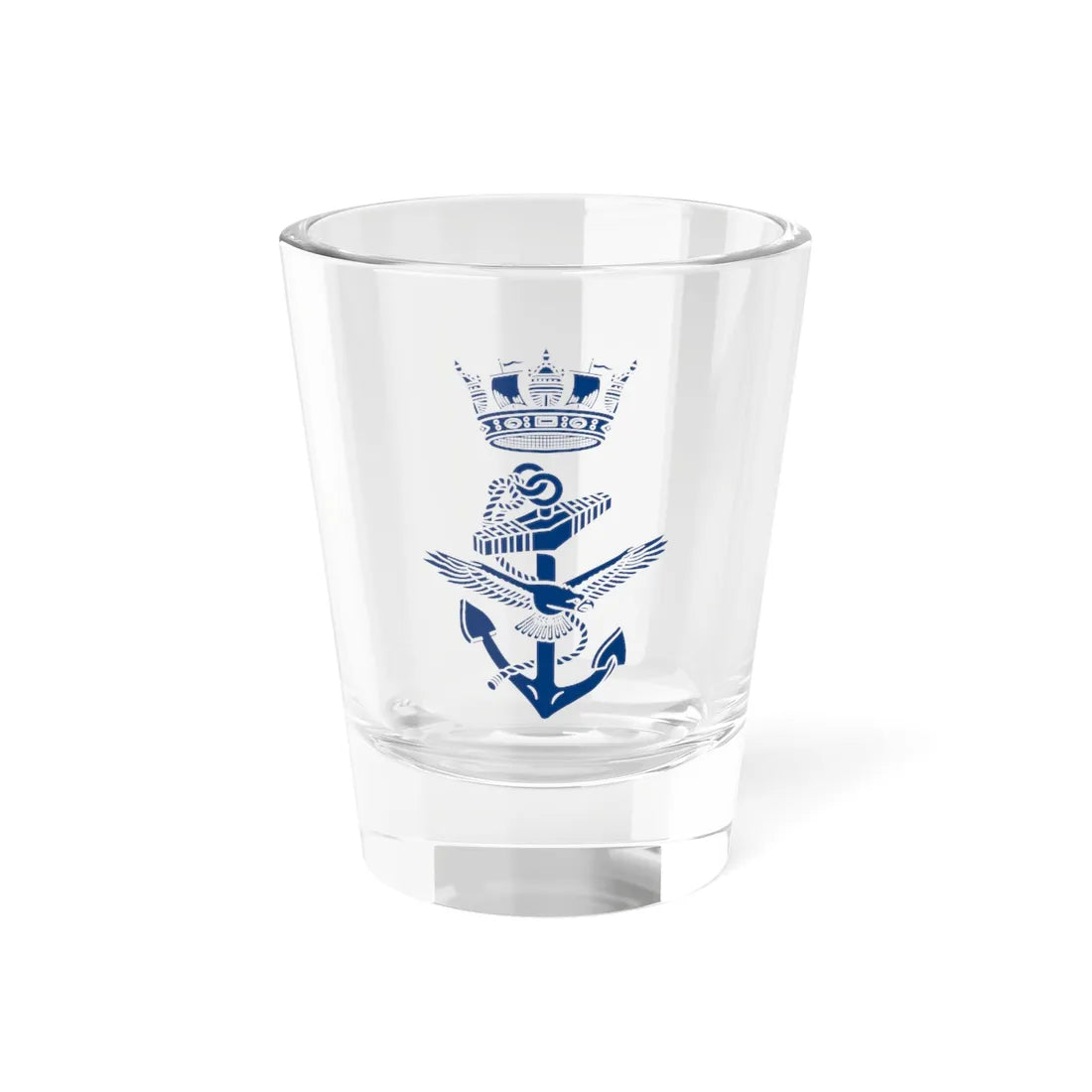 Royal Canadian Navy badge (Canada) (Coat of Arms) Shot Glass 1.5oz 1.5oz - Go Mug Yourself