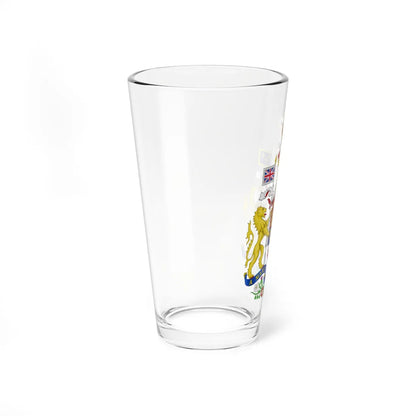 Royal Coat of arms of Canada 1957-1994 (Canada) (Coat of Arms) Pint Glass 16oz - Go Mug Yourself