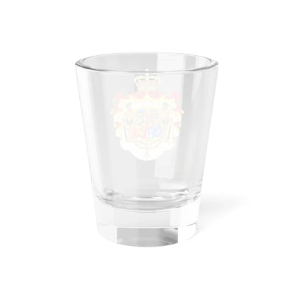 Royal coat of arms of Denmark 1903-1948 (Denmark) (Coat of Arms) Shot Glass 1.5oz - Go Mug Yourself