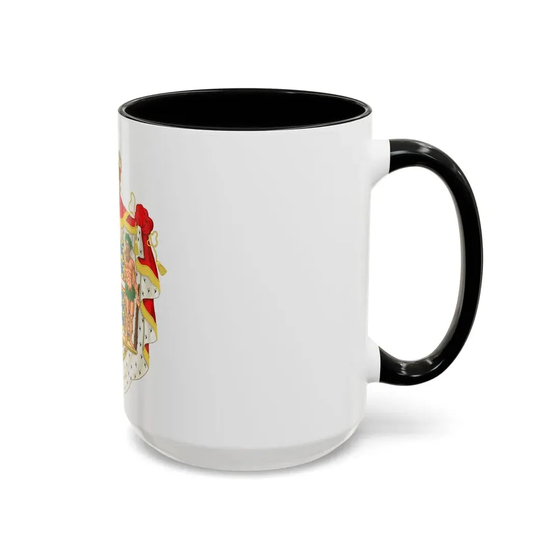 Royal coat of arms of Denmark - Accent Coffee Mug - Go Mug Yourself