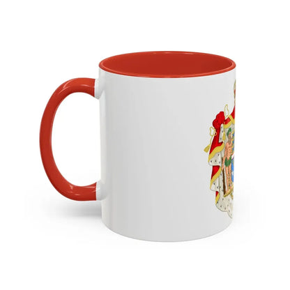 Royal coat of arms of Denmark - Accent Coffee Mug - Go Mug Yourself