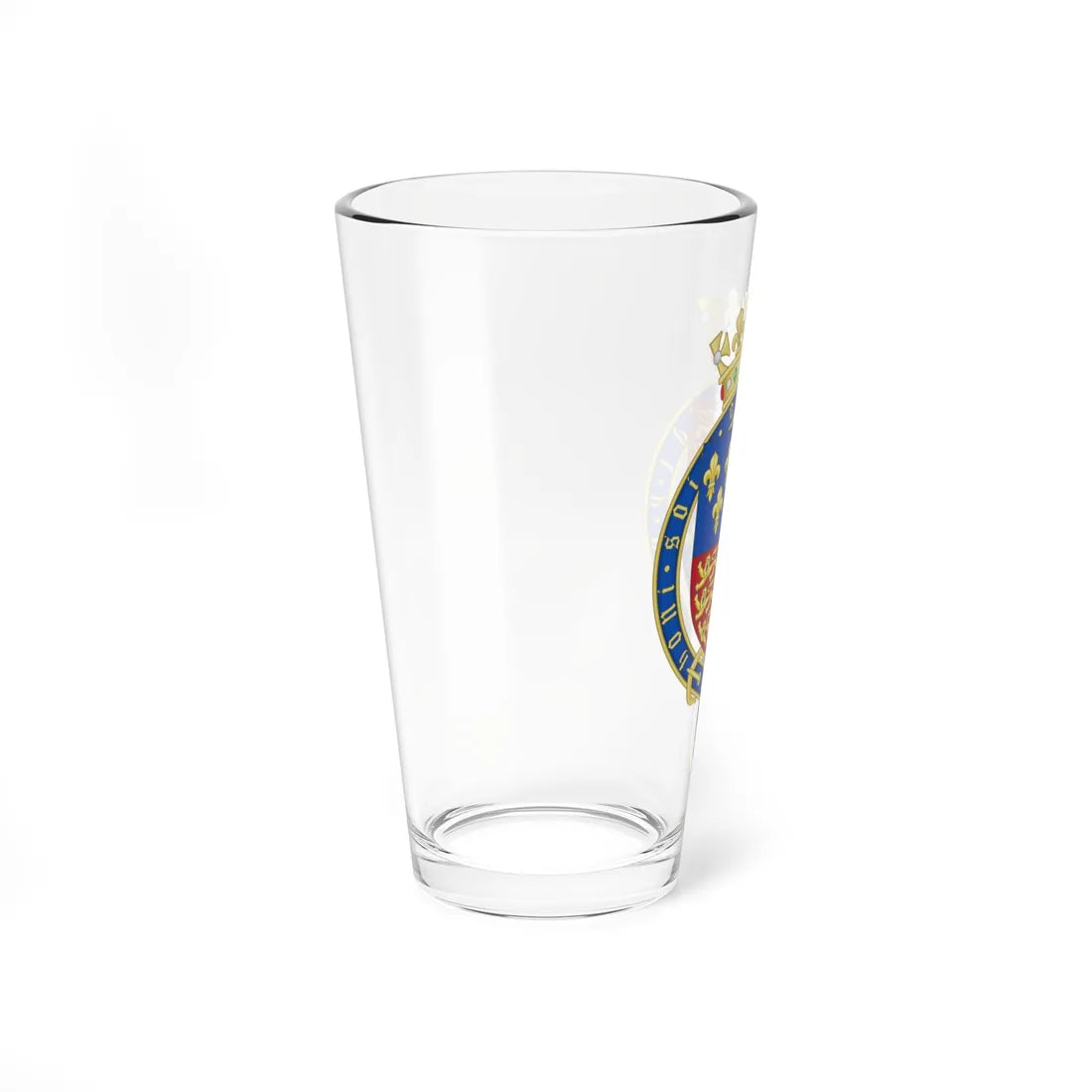 Royal Coat of Arms of England 1399-1603 (England) (Coat of Arms) Pint Glass 16oz - Go Mug Yourself