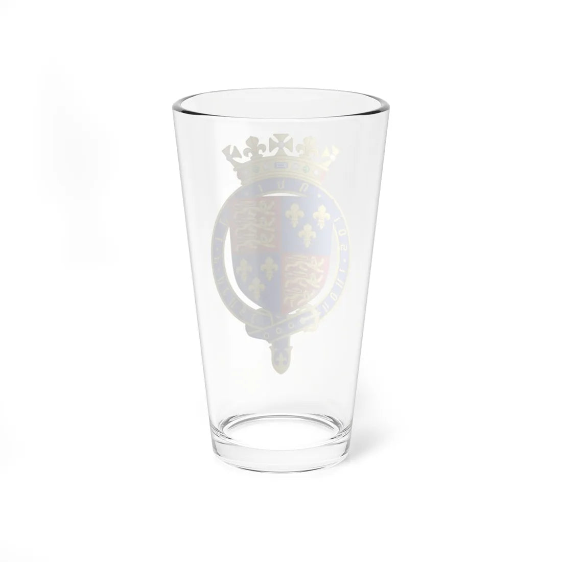 Royal Coat of Arms of England 1399-1603 (England) (Coat of Arms) Pint Glass 16oz - Go Mug Yourself