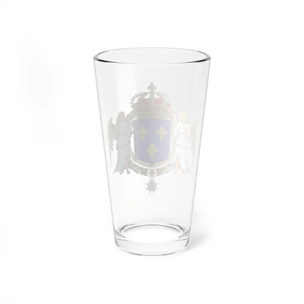 Royal Coat of Arms of France - Pint Glass 16oz-Go Mug Yourself