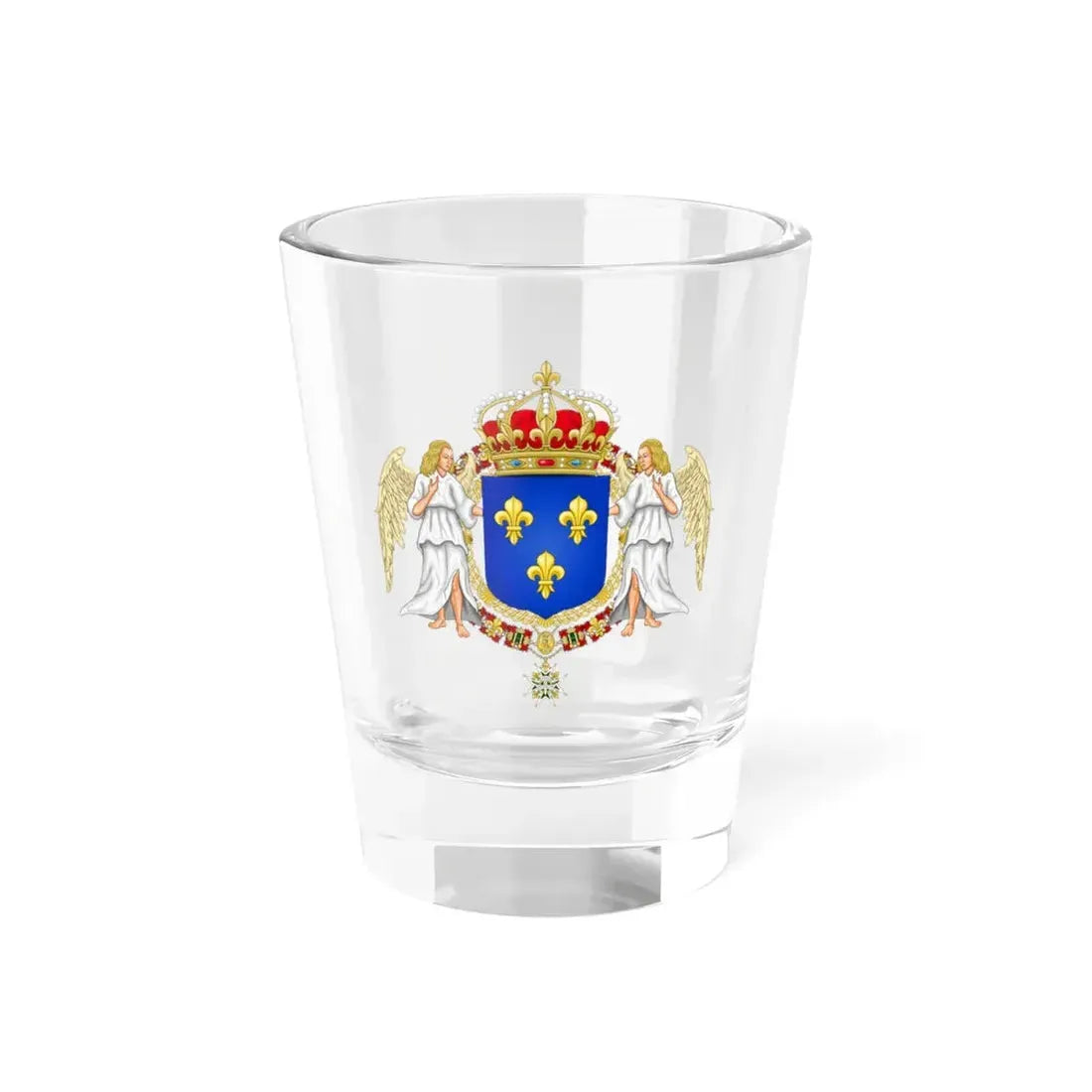 Royal Coat of Arms of France - Shot Glass 1.5oz 1.5oz - Go Mug Yourself