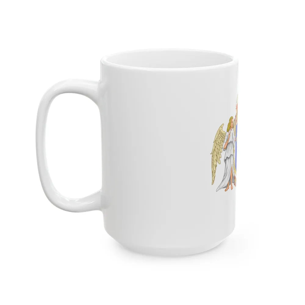 Royal Coat of Arms of France - White Coffee Mug-Go Mug Yourself