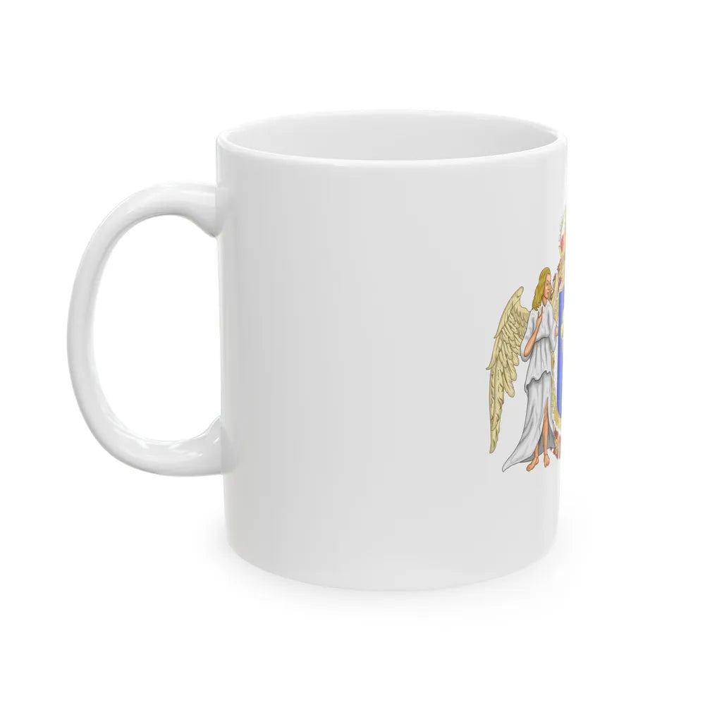 Royal Coat of Arms of France - White Coffee Mug-Go Mug Yourself