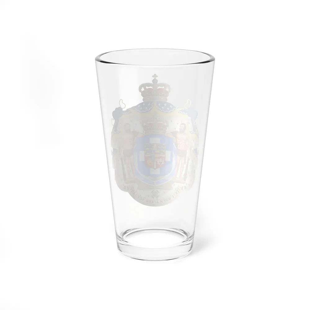 Royal Coat of Arms of Greece (1863-1936) - Pint Glass 16oz-Go Mug Yourself