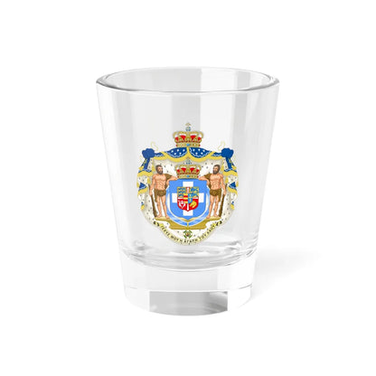 Royal Coat of Arms of Greece (1863-1936) - Shot Glass 1.5oz 1.5oz - Go Mug Yourself