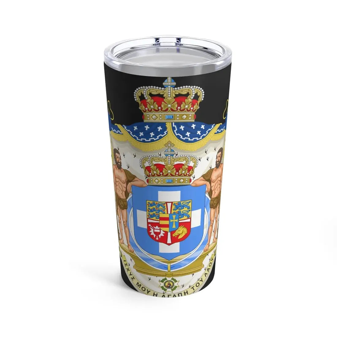 Royal Coat of Arms of Greece (1863-1936) - Tumbler 20oz 20oz - Go Mug Yourself