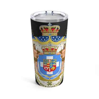 Royal Coat of Arms of Greece (1863-1936) - Tumbler 20oz 20oz - Go Mug Yourself