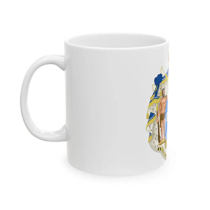 Royal Coat of Arms of Greece (1863-1936) - White Coffee Mug-Go Mug Yourself