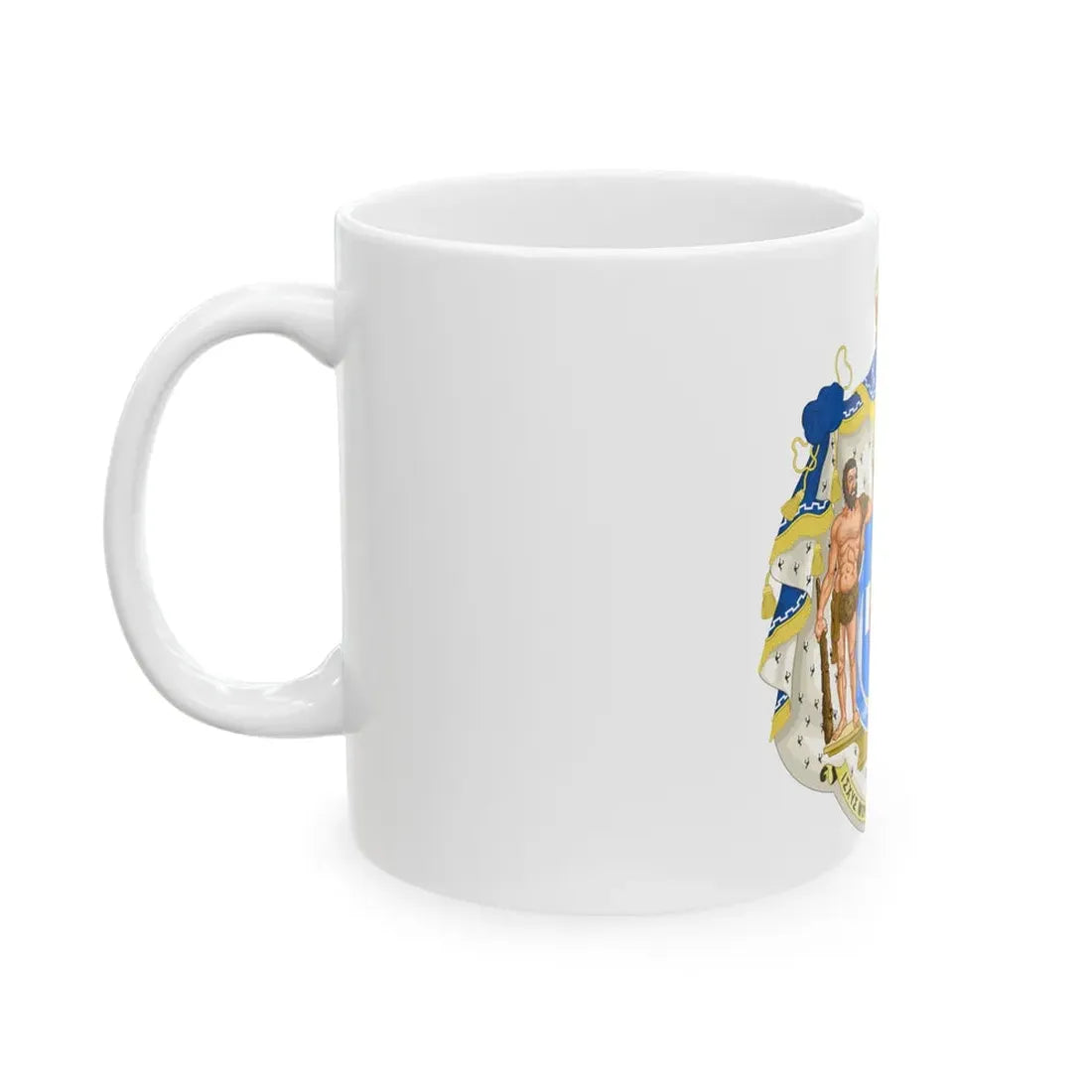 Royal Coat of Arms of Greece (1863-1936) - White Coffee Mug - Go Mug Yourself