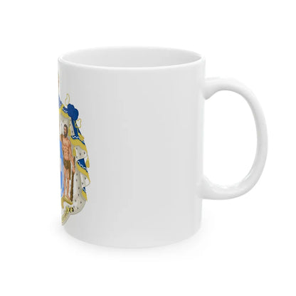 Royal Coat of Arms of Greece (1863-1936) - White Coffee Mug-Go Mug Yourself