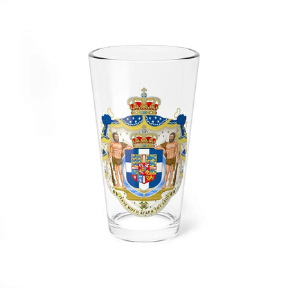 Royal Coat of Arms of Greece - Pint Glass 16oz 16oz - Go Mug Yourself