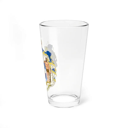 Royal Coat of Arms of Greece - Pint Glass 16oz - Go Mug Yourself