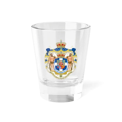 Royal Coat of Arms of Greece - Shot Glass 1.5oz 1.5oz - Go Mug Yourself