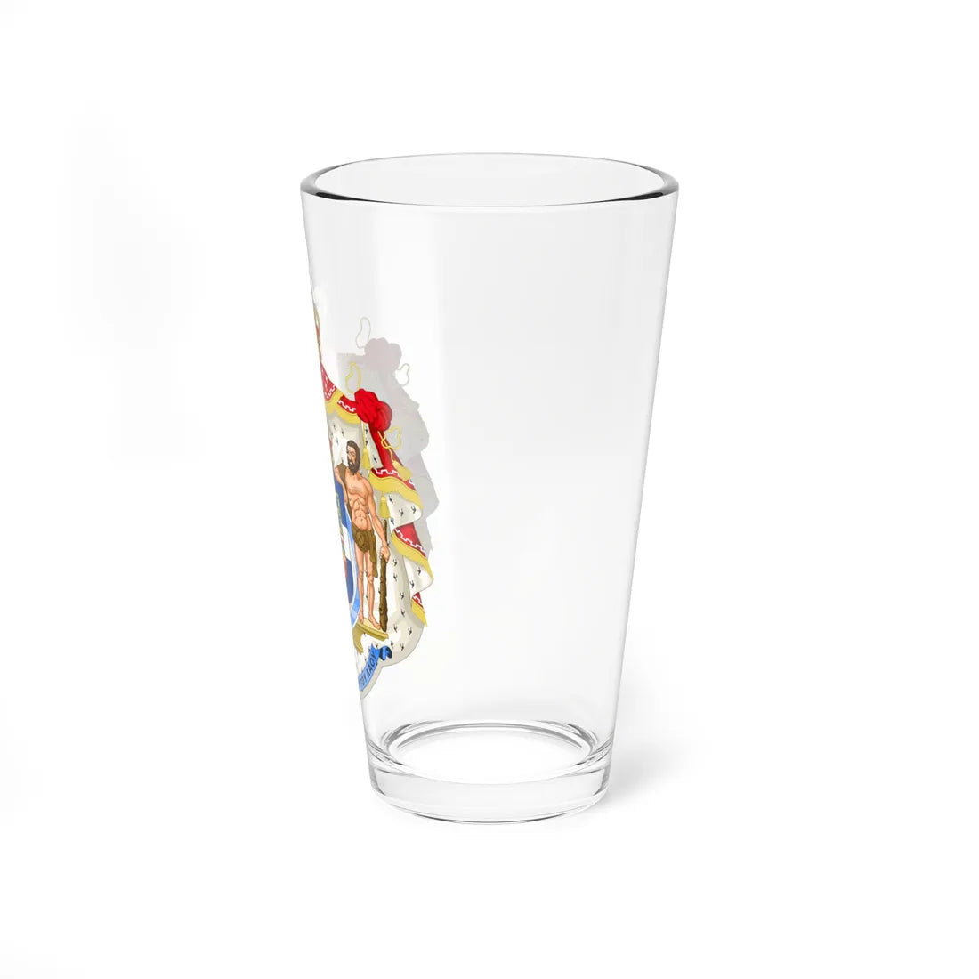 Royal Coat of Arms of Greece variant (Greece) (Coat of Arms) Pint Glass 16oz - Go Mug Yourself