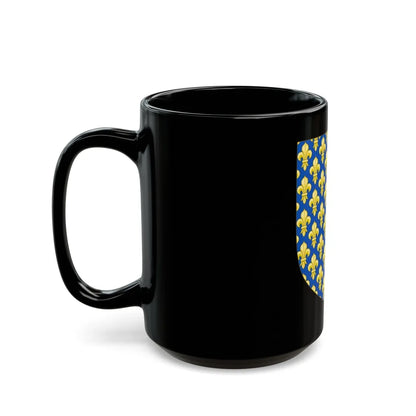 Royal Coat of Arms of Navarre (1285-1328) - Black Coffee Mug-Go Mug Yourself