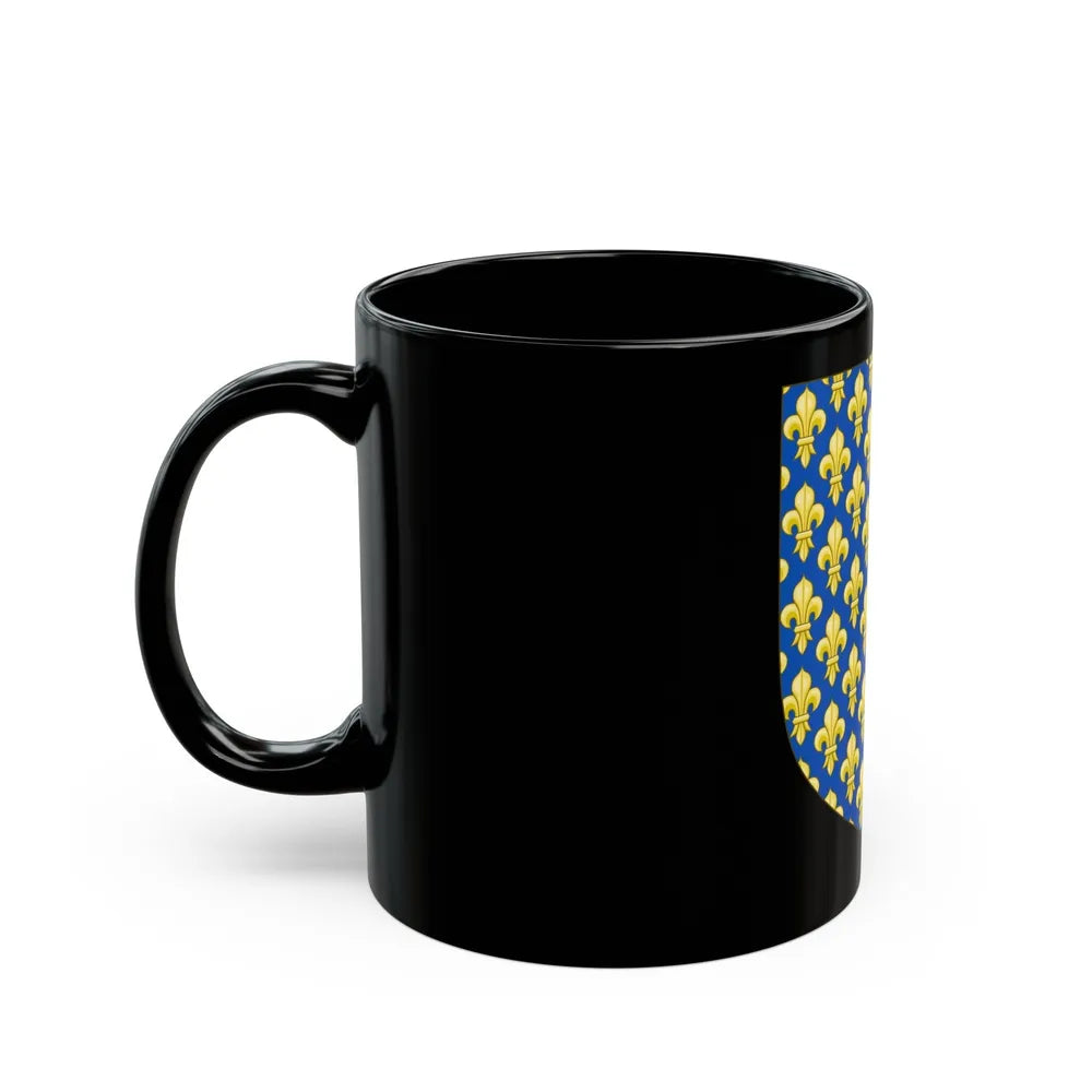 Royal Coat of Arms of Navarre (1285-1328) - Black Coffee Mug-Go Mug Yourself