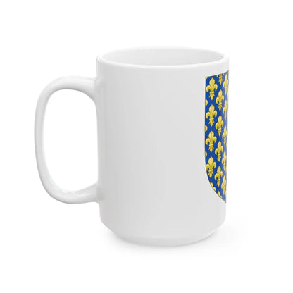 Royal Coat of Arms of Navarre (1285-1328) - White Coffee Mug-Go Mug Yourself