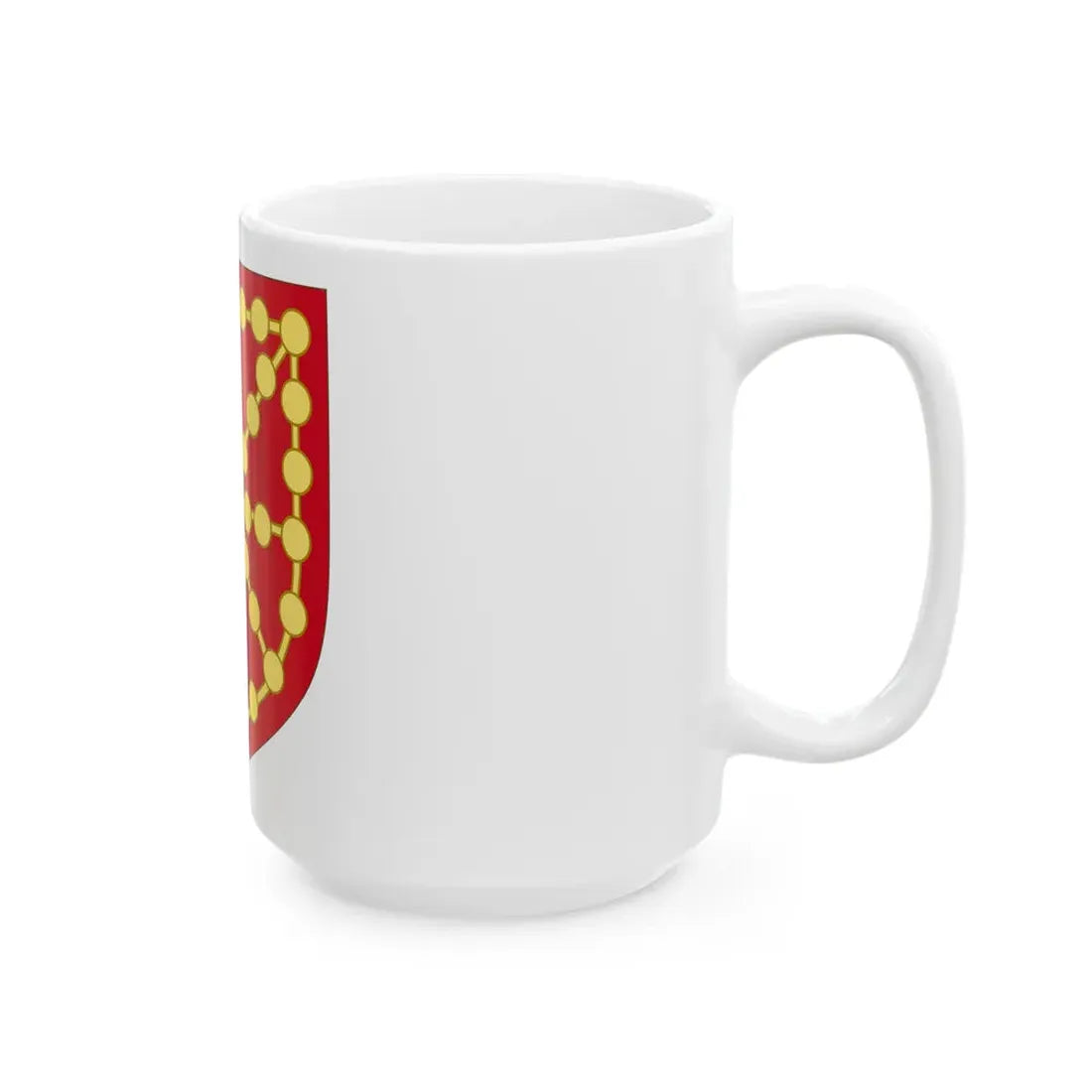 Royal Coat of Arms of Navarre (1285-1328) - White Coffee Mug - Go Mug Yourself