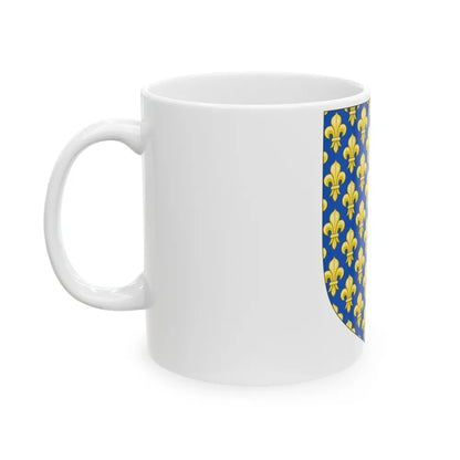 Royal Coat of Arms of Navarre (1285-1328) - White Coffee Mug-Go Mug Yourself