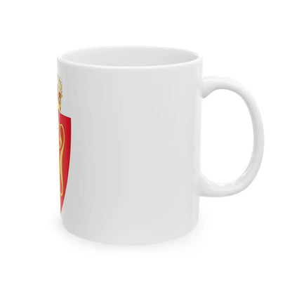 Royal coat of arms of Norway - White Coffee Mug-Go Mug Yourself