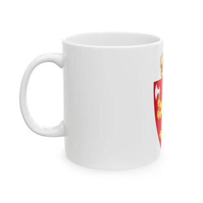 Royal coat of arms of Norway - White Coffee Mug-Go Mug Yourself