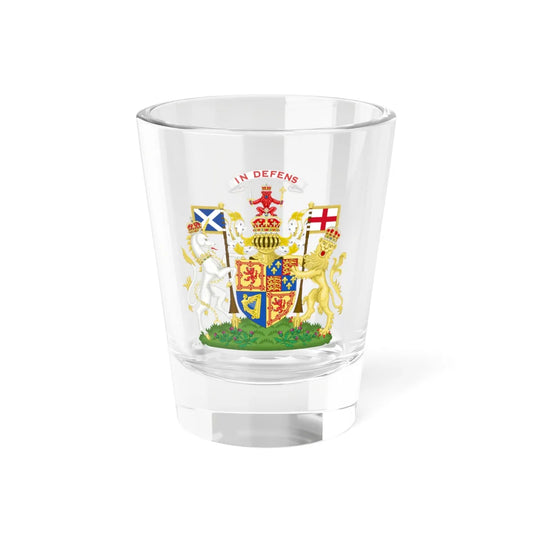 Royal Coat of arms of Scotland 1603-1651 (Scotland) (Coat of Arms) Shot Glass 1.5oz 1.5oz - Go Mug Yourself