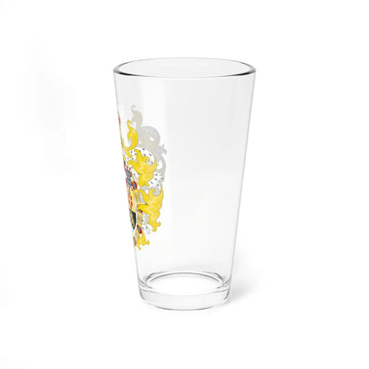 Royal Coat of Arms of Spain with Germanic Ornaments c.1883-1931 (Spain) (Coat of Arms) Pint Glass 16oz - Go Mug Yourself