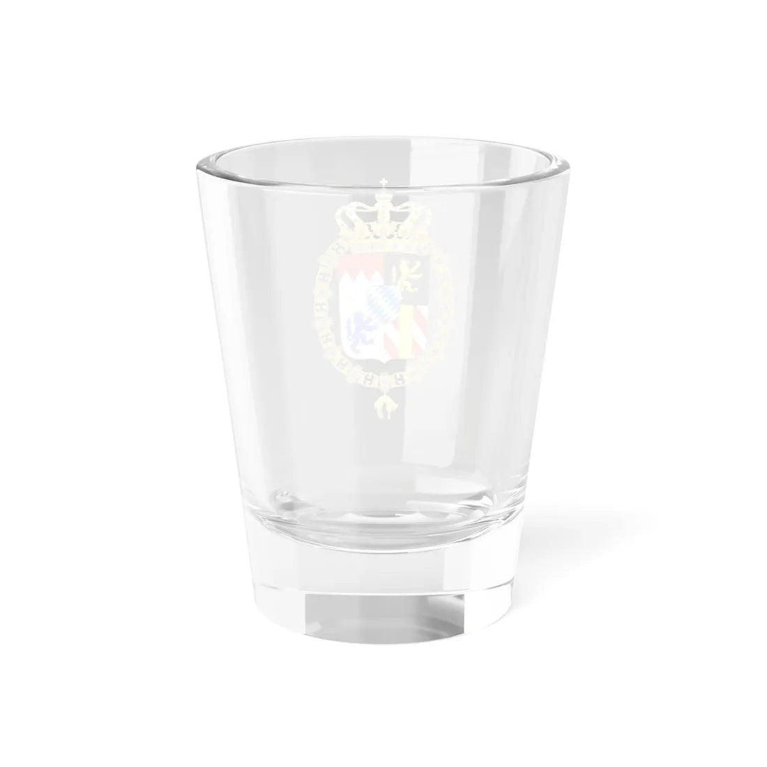 Royal Coat of Arms of the Kingdom of Bavaria since 1835 Order of the Golden Fleece (Austria) (Coat of Arms) Shot Glass 1.5oz - Go Mug Yourself