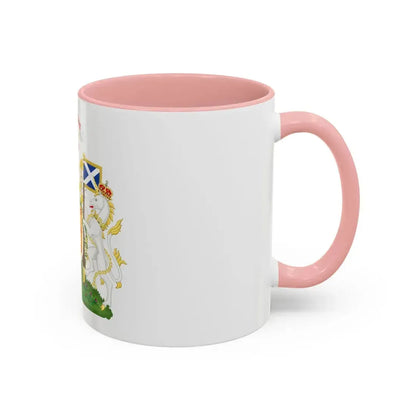 Royal Coat of Arms of the Kingdom of Scotland 2 - Accent Coffee Mug - Go Mug Yourself