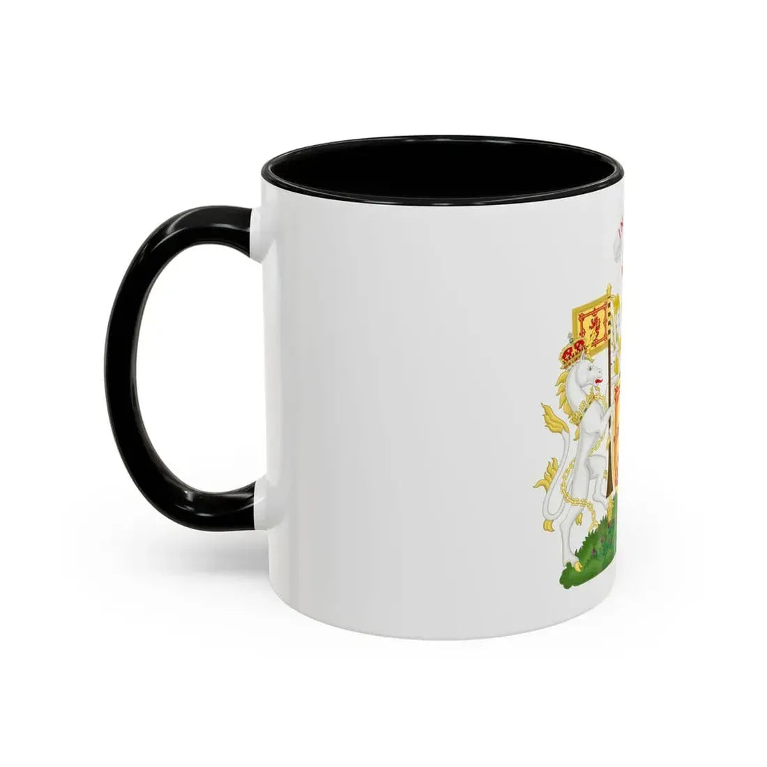 Royal Coat of Arms of the Kingdom of Scotland - Accent Coffee Mug - Go Mug Yourself