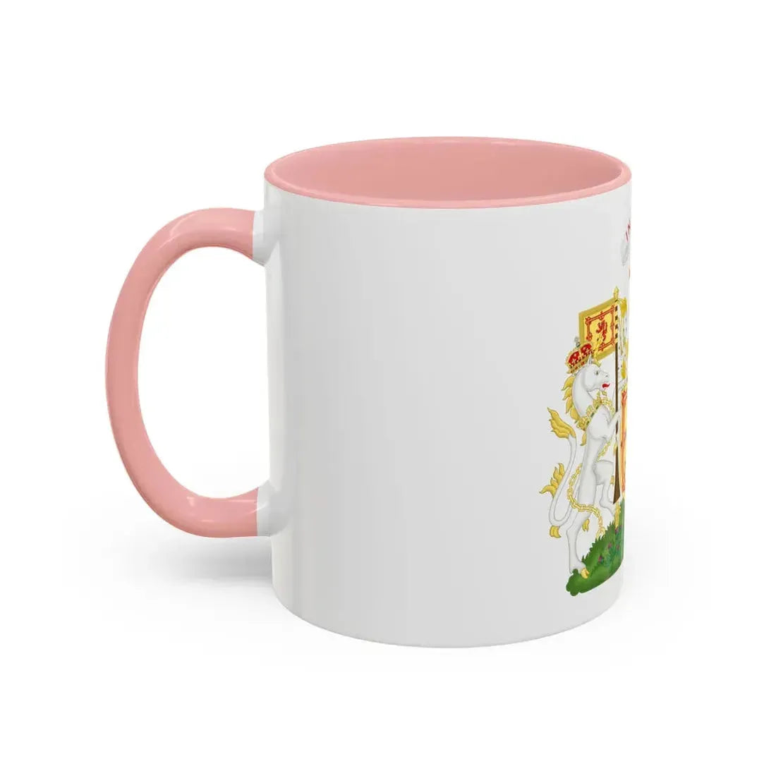 Royal Coat of Arms of the Kingdom of Scotland - Accent Coffee Mug - Go Mug Yourself